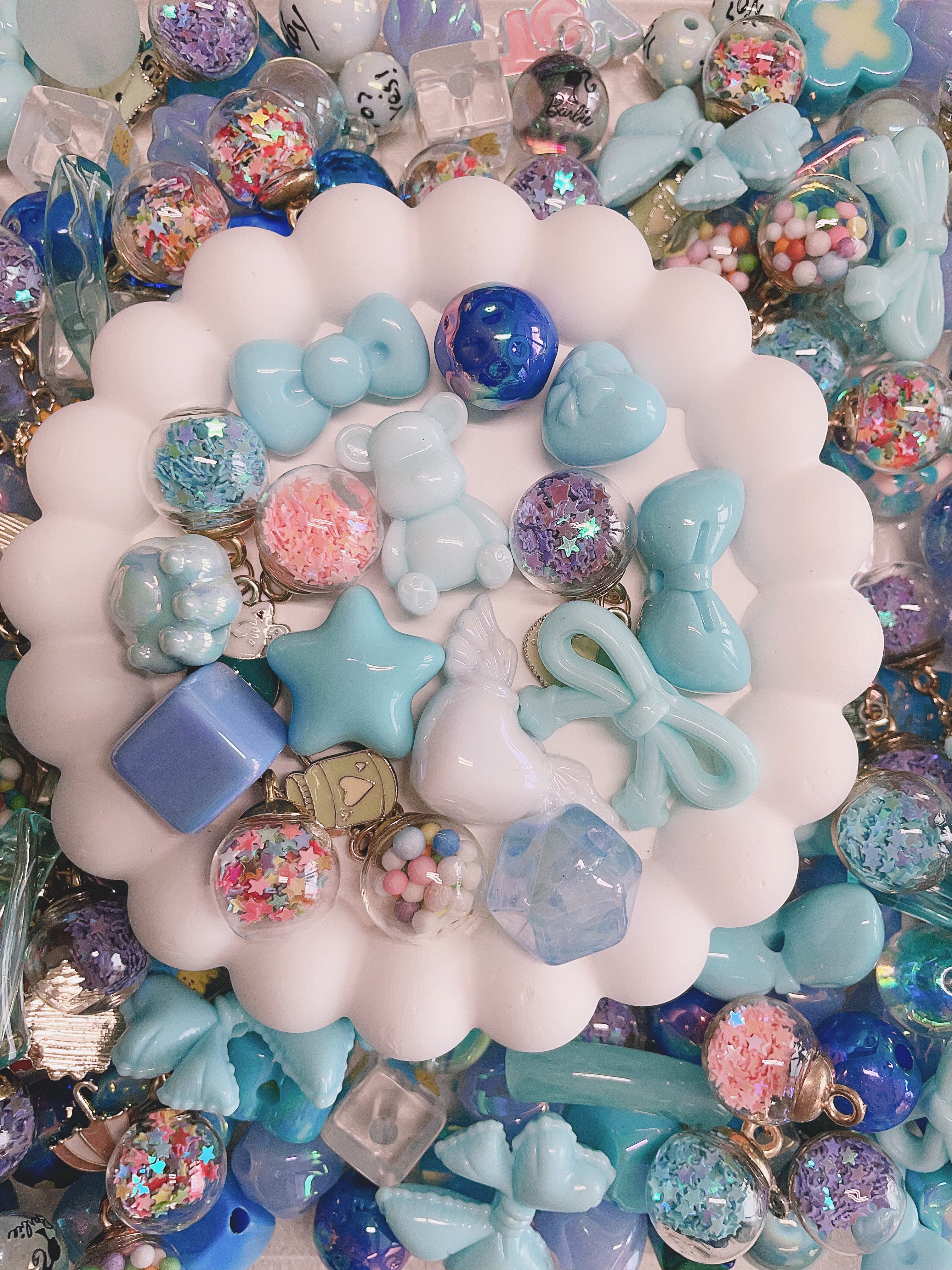 【NEW】【Key Chain/Jewelry】Live Product-Blue Mix