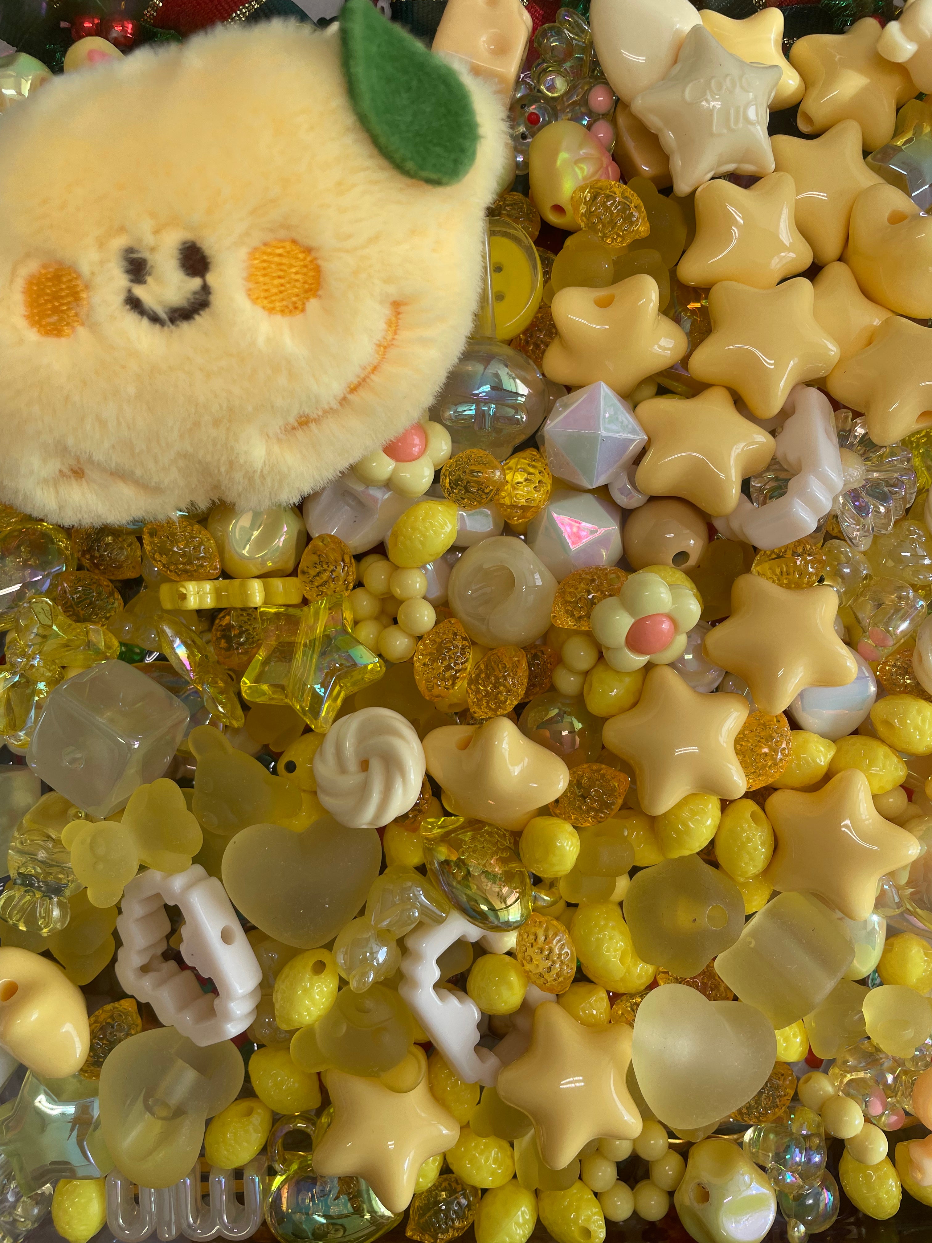 【NEW】【Key Chain/Jewelry】Live Product-Yellow Lemon Mix